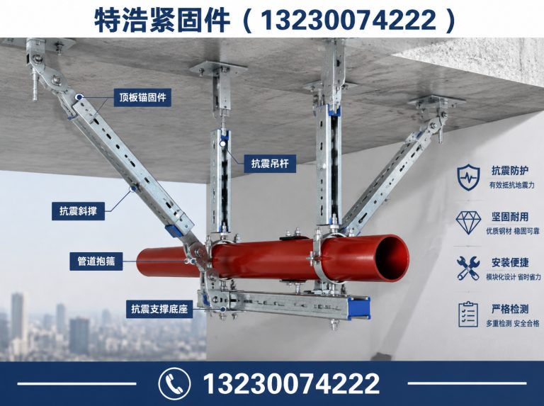 鸡泽县抗震支架展示图